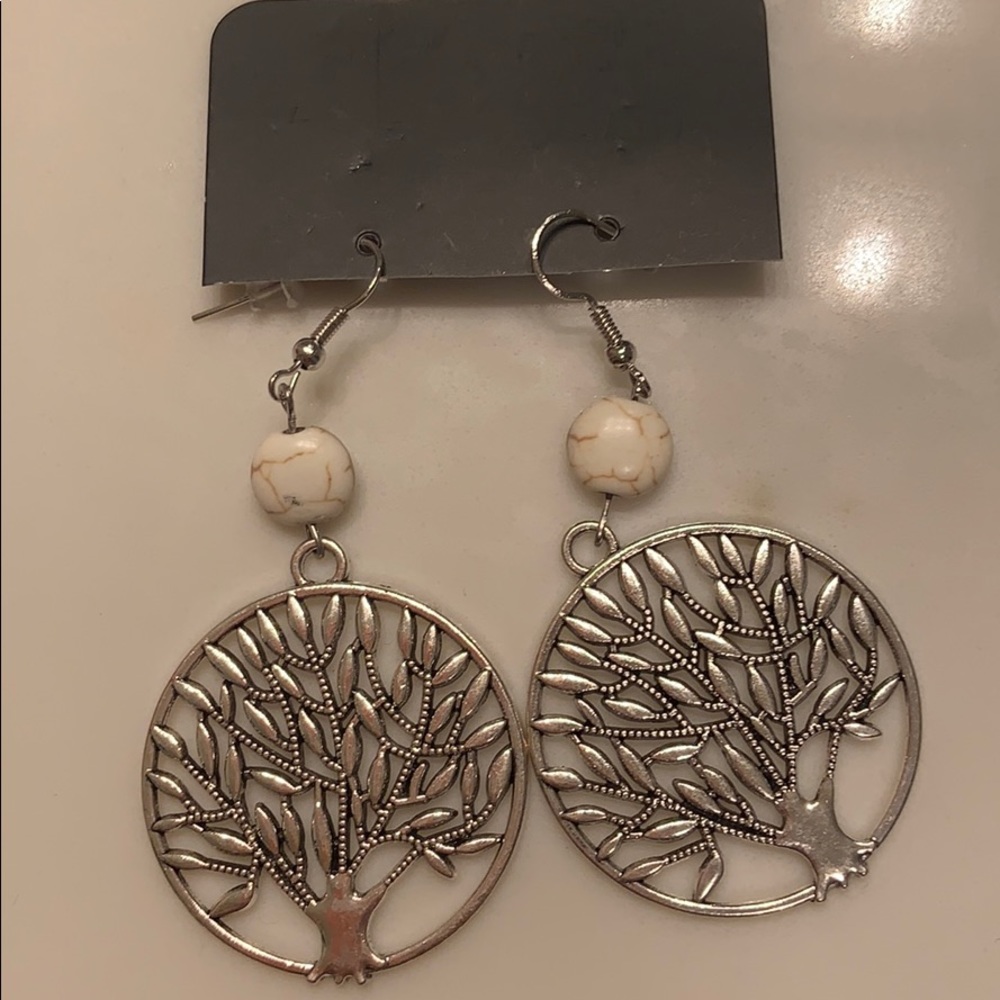 Tree earrings